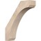 Ekena Millwork 5 1/2"W x 20"D x 24"H Legacy Smooth Knee Brace, Douglas Fir BRC06X20X24LEC00SDF - alternate 1